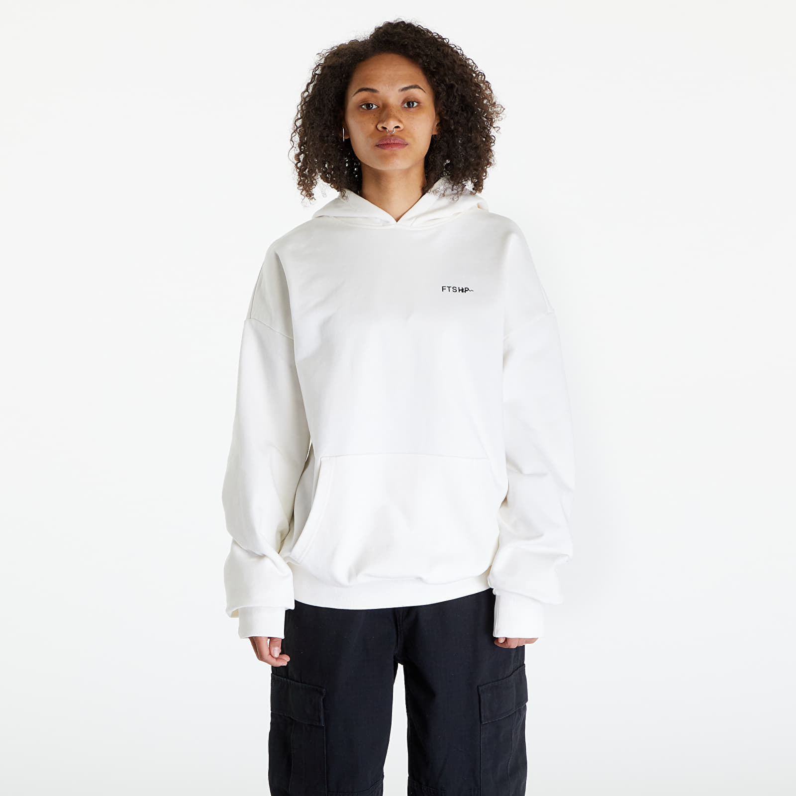 Mikiny FTSHP x Club De Sport Métronome Hoodie UNISEX Off White