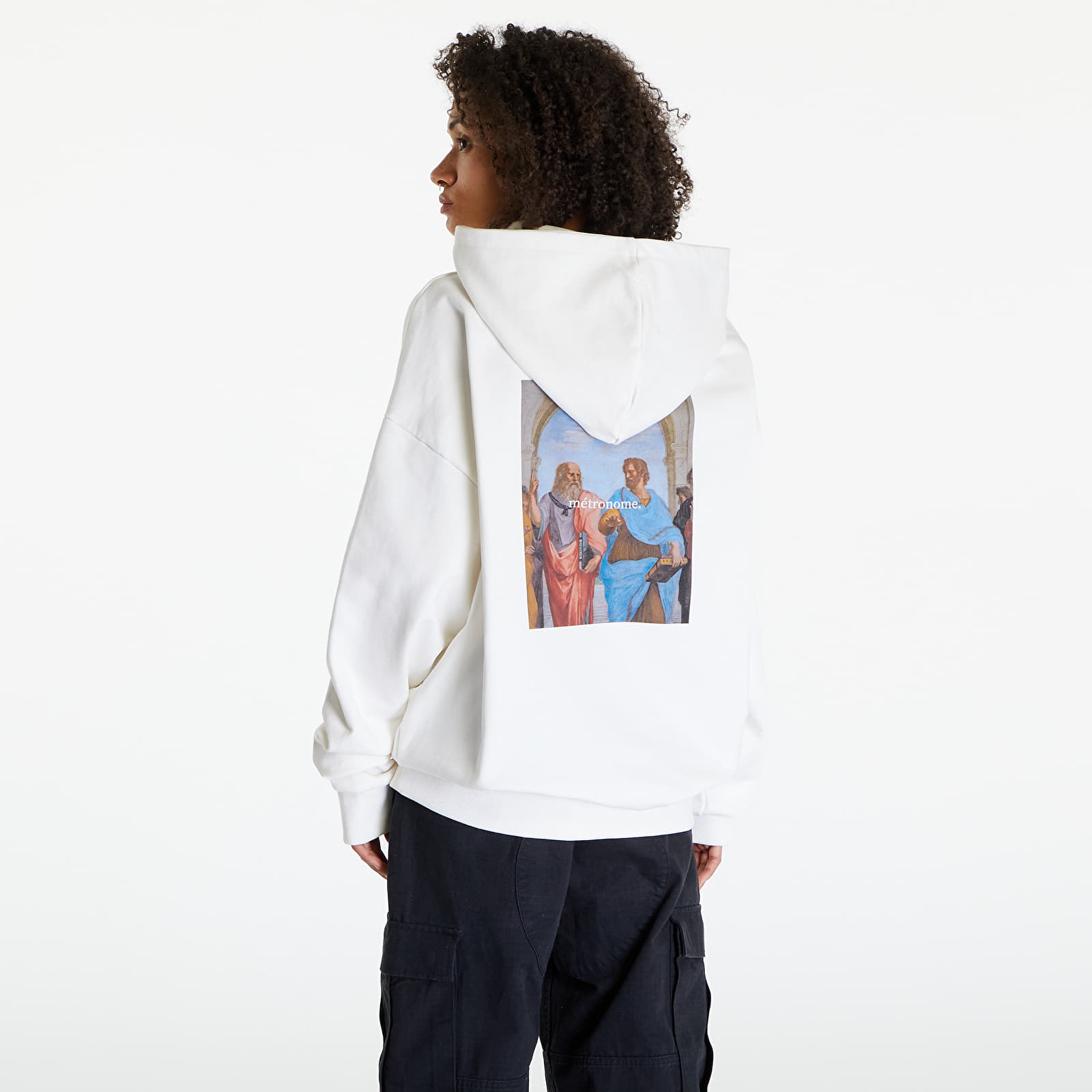 Mikiny FTSHP x Club De Sport Métronome Hoodie UNISEX Off White