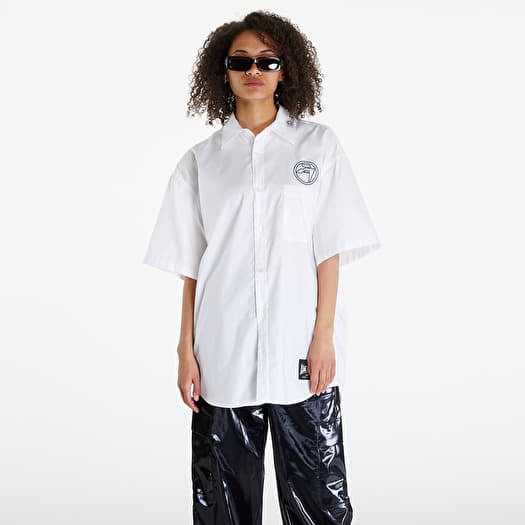 Hemd Ambush Emblem Shortsleeve Shirt  Blanc De Blanc Insignia Blue
