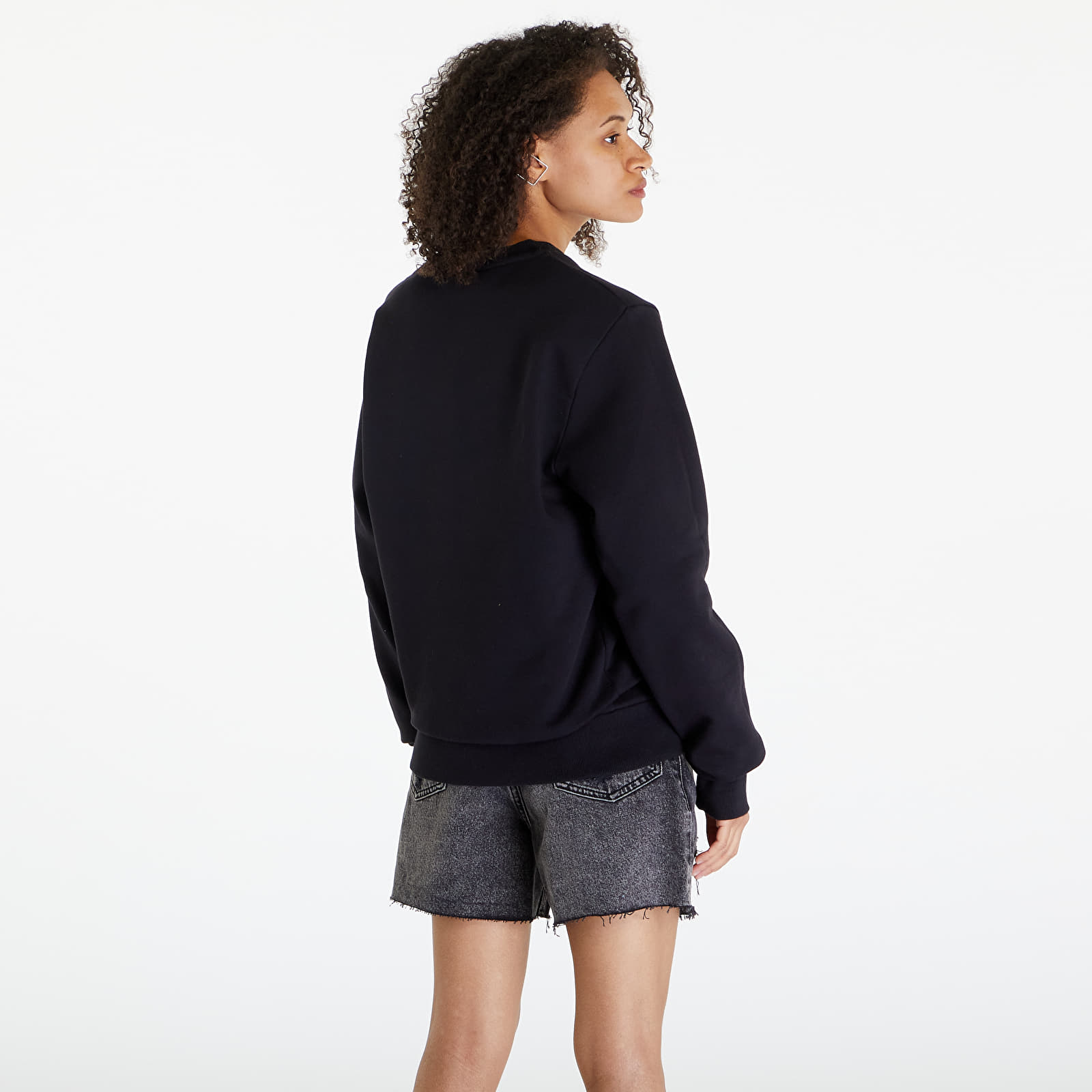 Kapuutsikud ja kampsunid Carhartt WIP Script Embroidery Sweatshirt UNISEX Black/ White