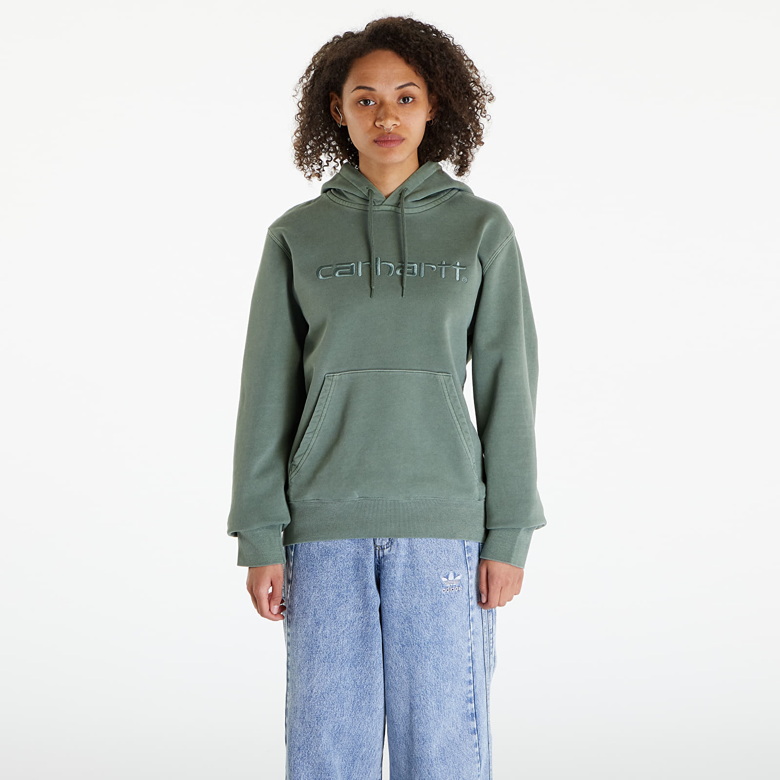 Hoodies e sweatshirts Carhartt WIP Duster Hoodie UNISEX Park Garment Dyed