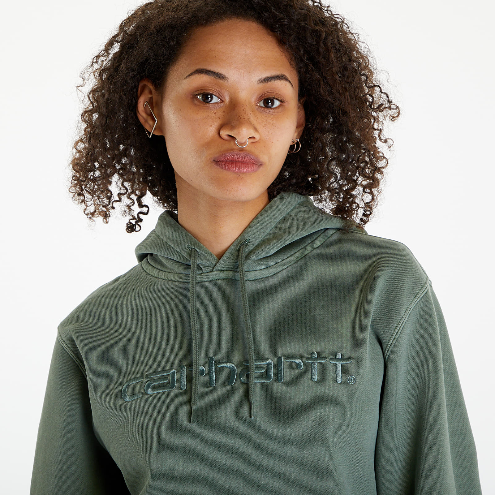 Hoodies e sweatshirts Carhartt WIP Duster Hoodie UNISEX Park Garment Dyed
