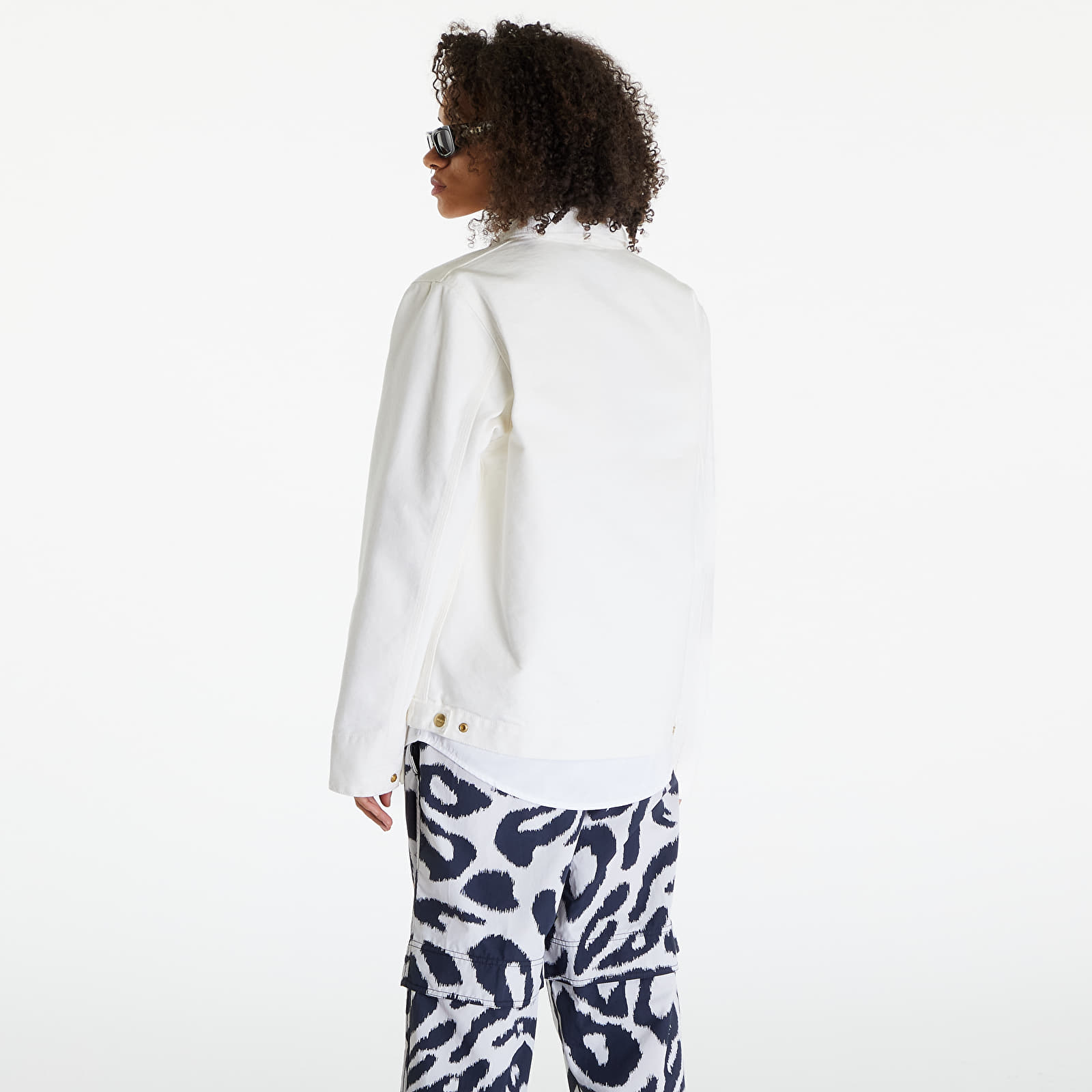 Kurtki Carhartt WIP Detroit Jacket UNISEX Wax/ Wax Rinsed