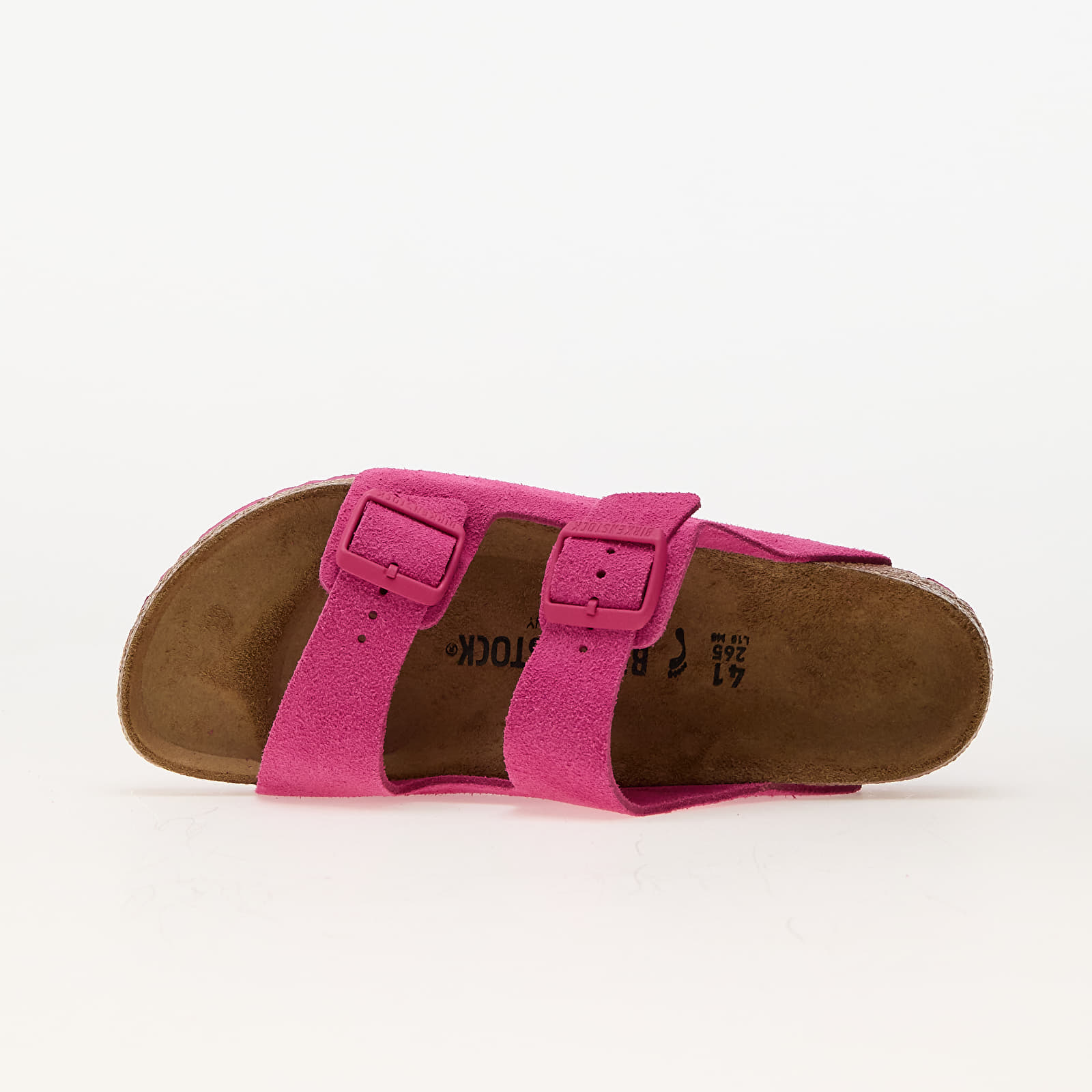 Γυναικεία παπούτσια Birkenstock Arizona Suede Leather Fuchsia Tulip