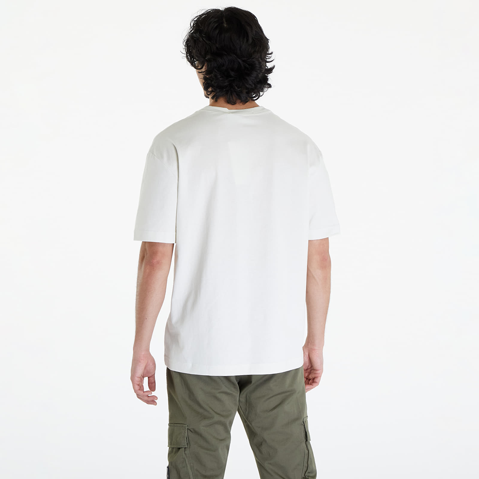 Koszulki Calvin Klein Jeans Circle Frequency Logo T-Shirt Icicle