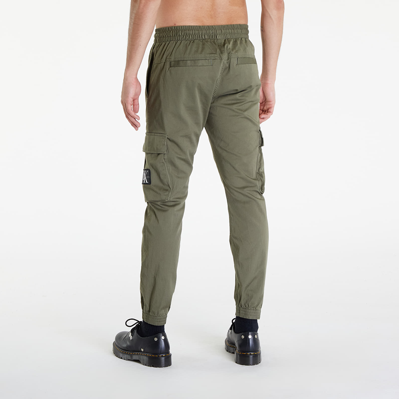 Pants and jeans Calvin Klein Jeans Skinny Washed Cargo Pants Green Footshop