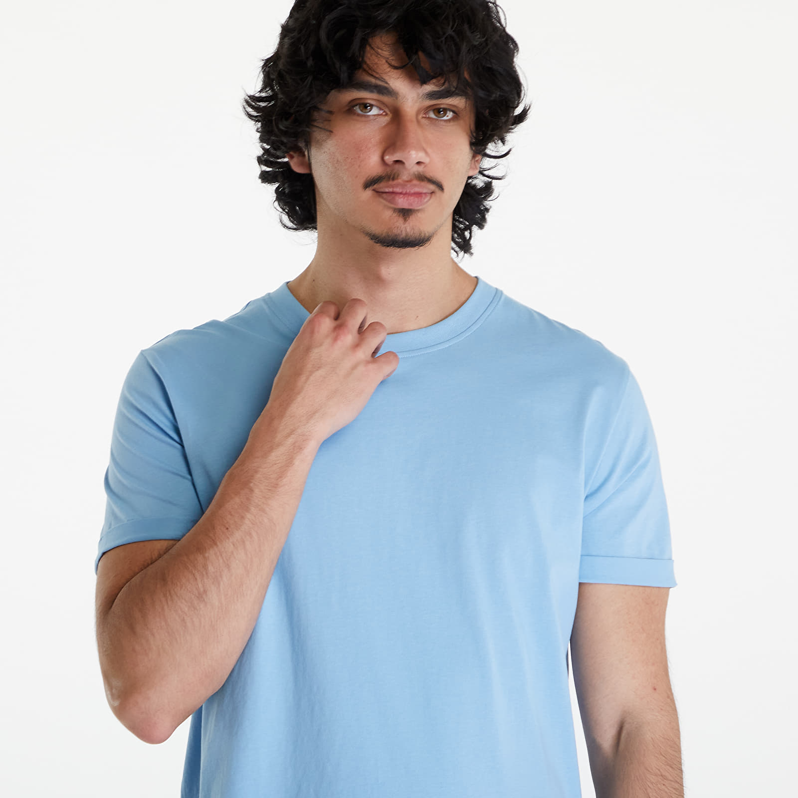 Majice T-shirt Calvin Klein Jeans Cotton Badge T-Shirt Dusk Blue