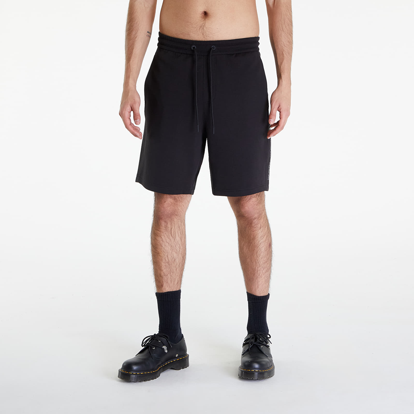 Pantaloncini Calvin Klein Jeans Logo Repeat Shorts Black