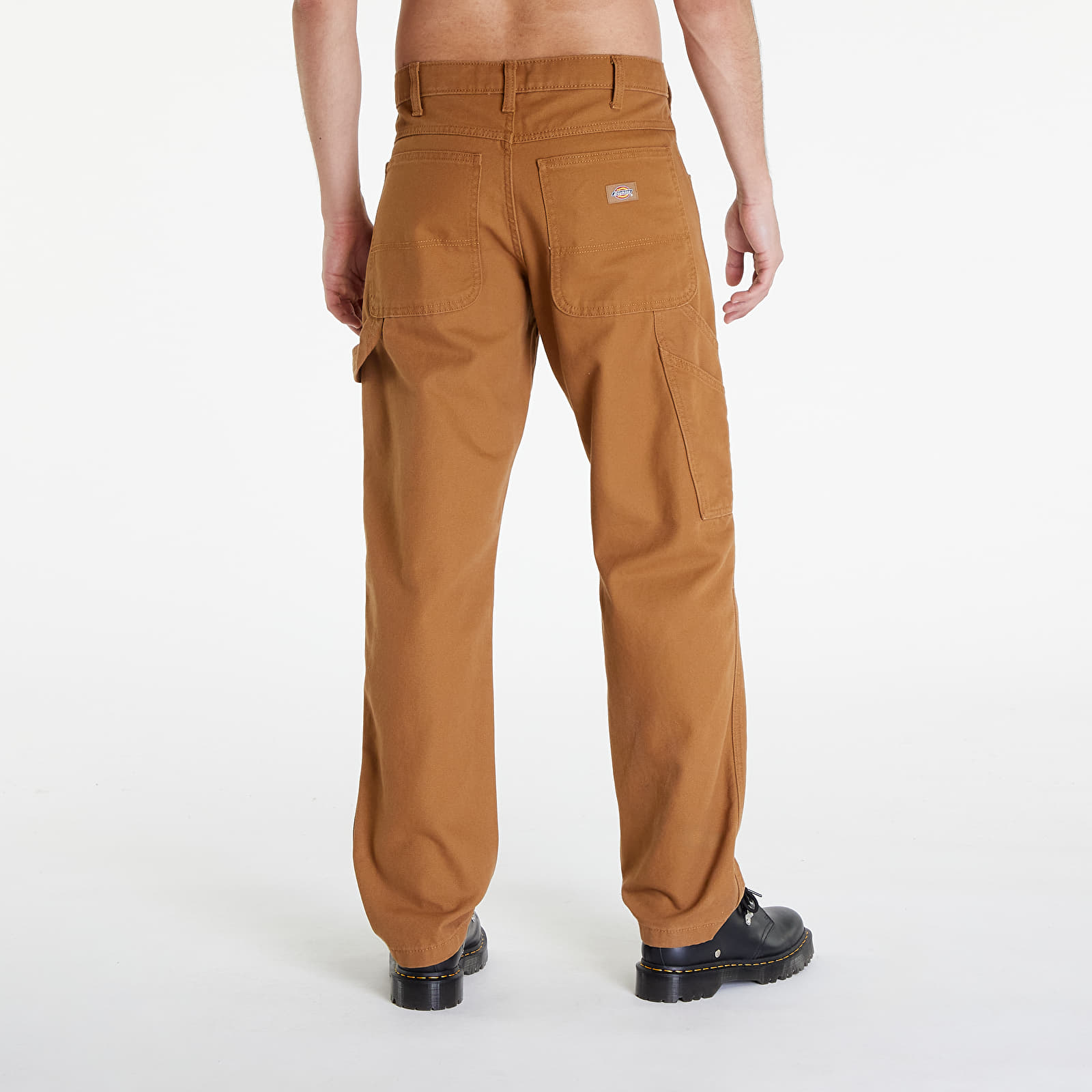 Pants and jeans Dickies Duck Canvas Carpenter Trousers Stone Washed Brown Duck