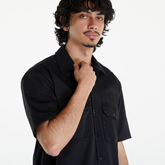 Dickies Short Sleeve Work Shirt Black | Footshop