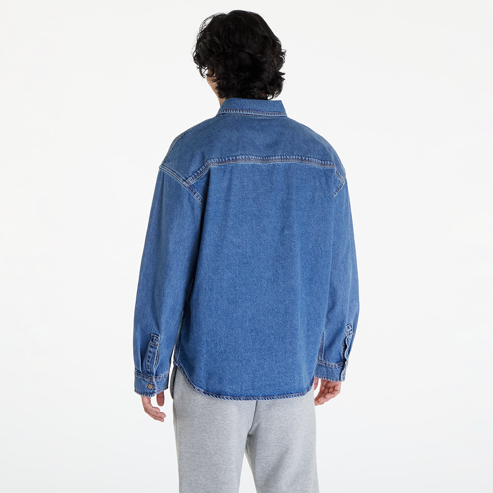 Hemden Dickies Houston Shirt Classic Blue