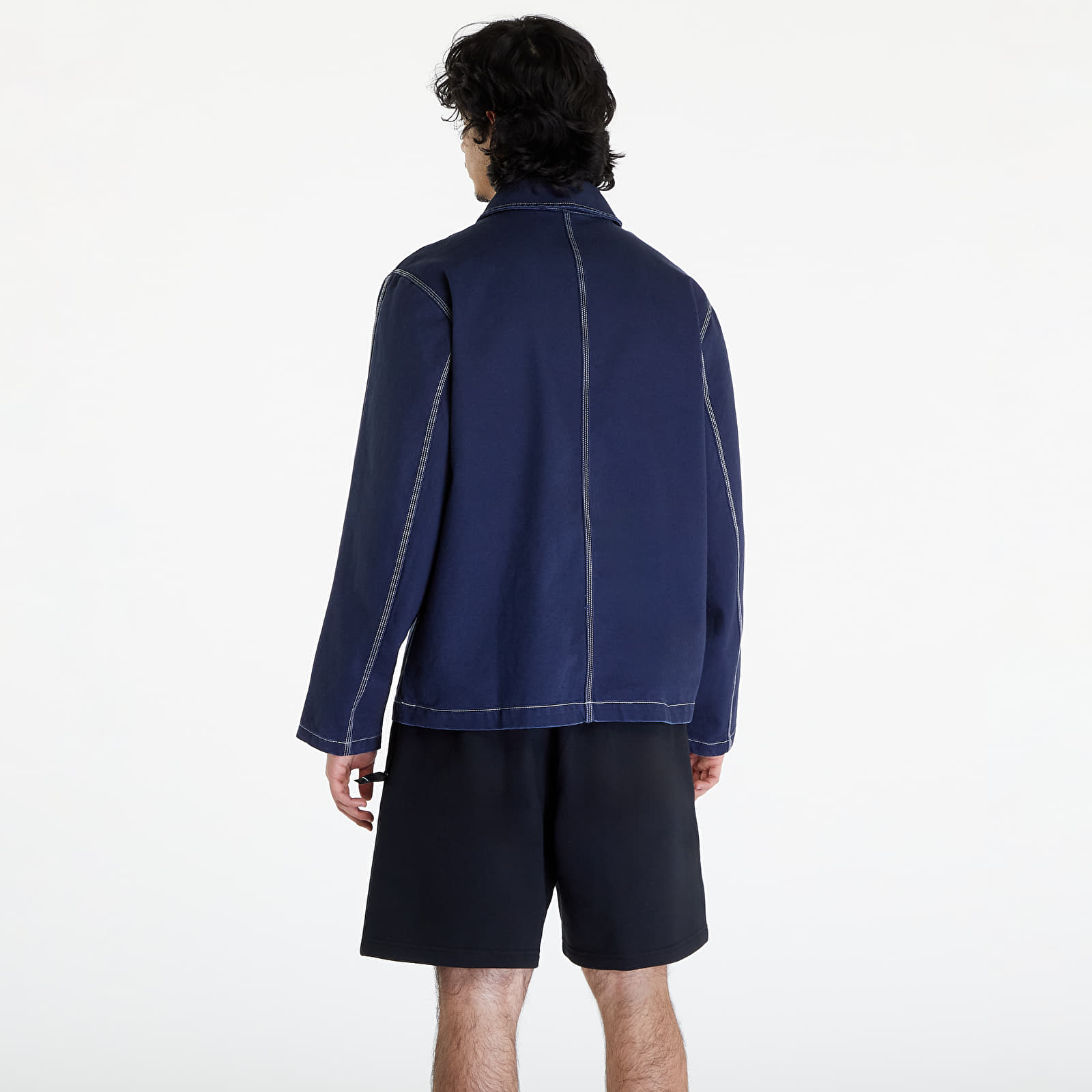 Jakker Nike Life Men's Chore Coat Obsidian/ Obsidian
