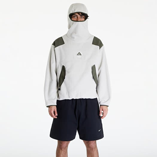 Sweat-shirt Nike ACG Men's Balaclava Retro Fleece Pullover Light Bone/ Cargo Khaki/ Black/ Cargo Khaki