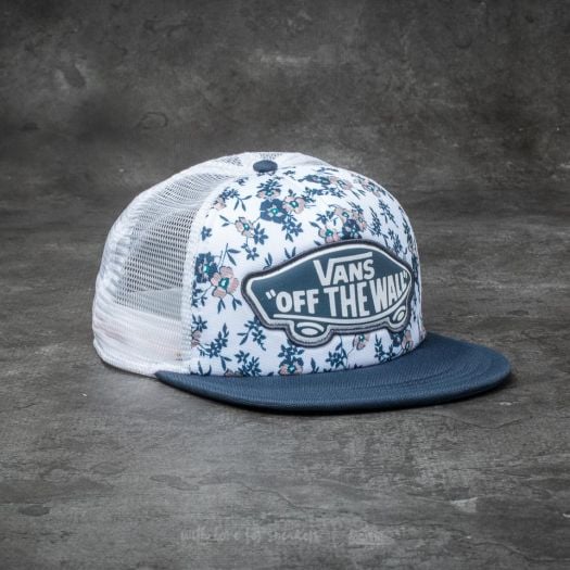 Casquettes Vans Beach Girl Trucker White Ditsy Blooms Footshop