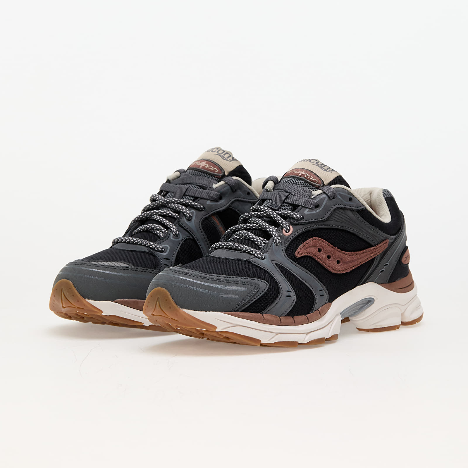 Pánské tenisky a boty Saucony Progrid Triumph 4 Grey/ Brown