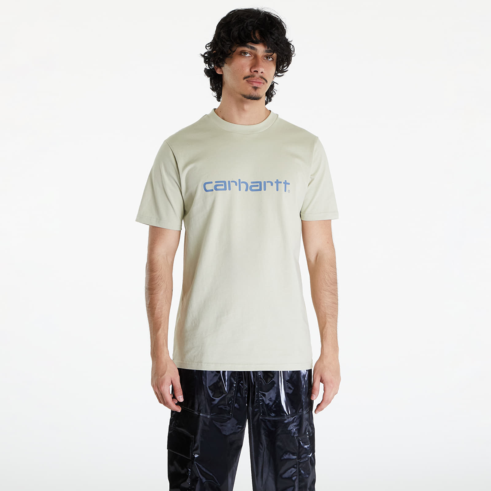 Carhartt WIP Short Sleeve Script T-Shirt UNISEX Beryl/ Sorrent