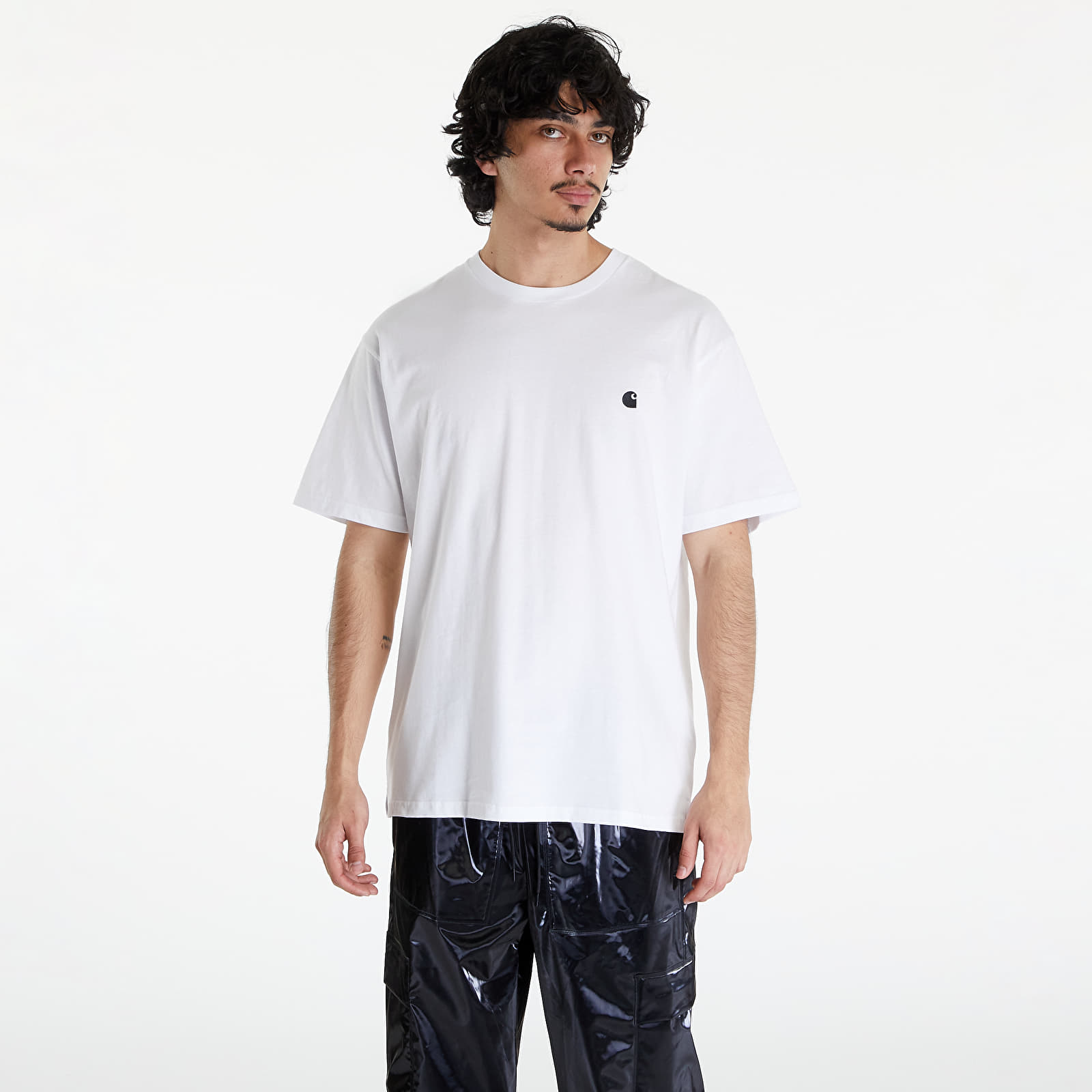 T-Shirts Carhartt WIP Short Sleeve Madison T-Shirt UNISEX White/ Black