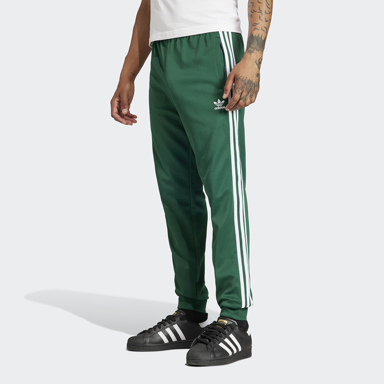 Jogger Pants adidas Adicolor Classics Tracksuit Pants Collegiate Green Footshop