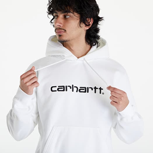 Hoodies and sweatshirts Carhartt WIP Carhartt Hoodie UNISEX White Black Footshop