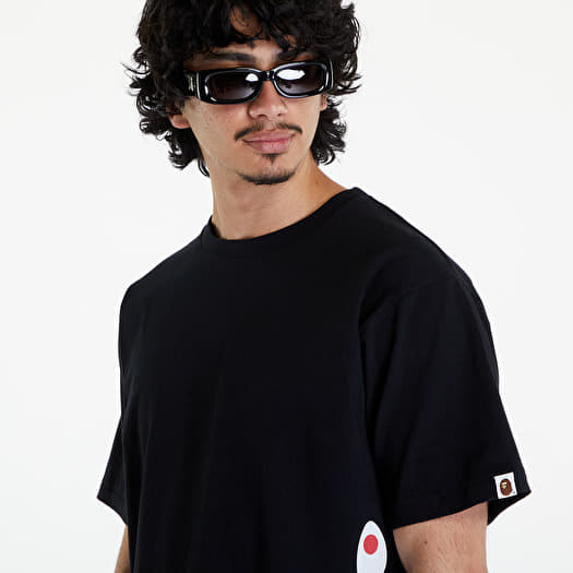 BAPE Digital Shark Tee Black
