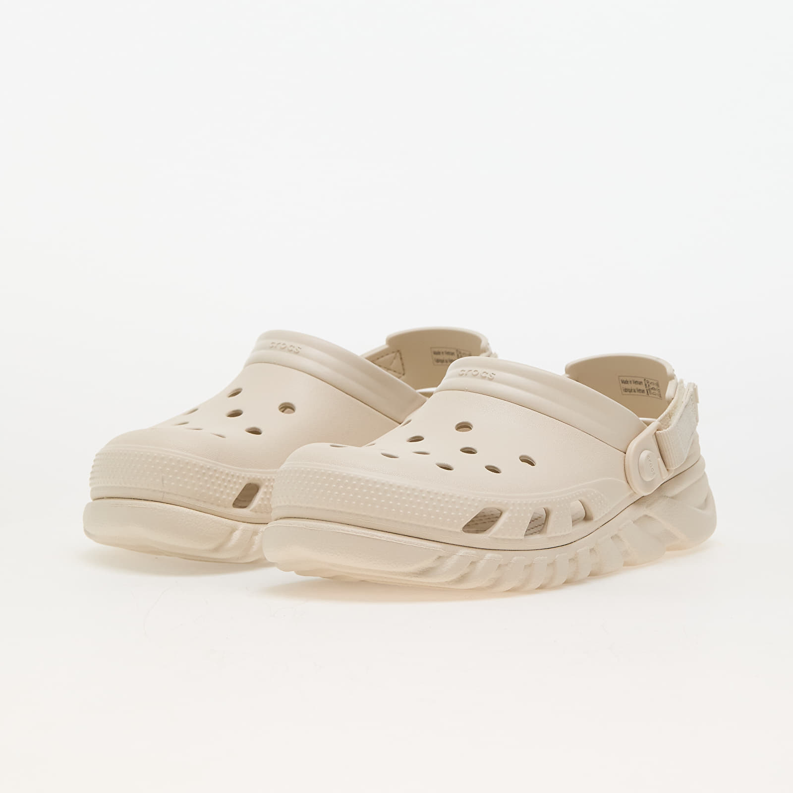 Scarpe uomo Crocs Duet Max II Clog Stucco