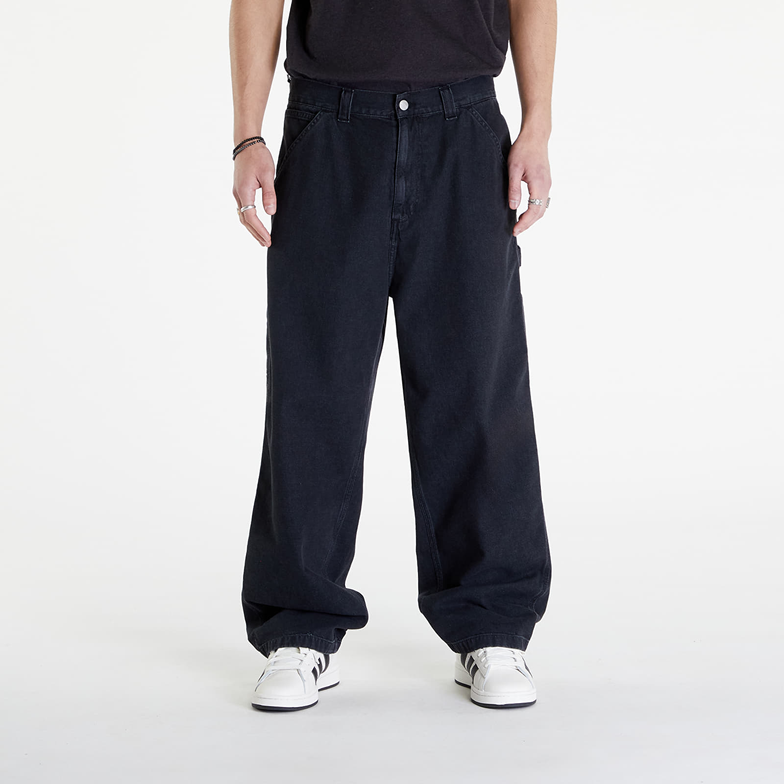 Pants and jeans Carhartt WIP OG Single Knee Pant Black Stone