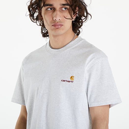 【Carhartt】 S/S AMERICAN SCRIPT T-SHIRT R6151 Koszulki Carhartt WIP S/S American Script T-Shirt UNISEX Ash