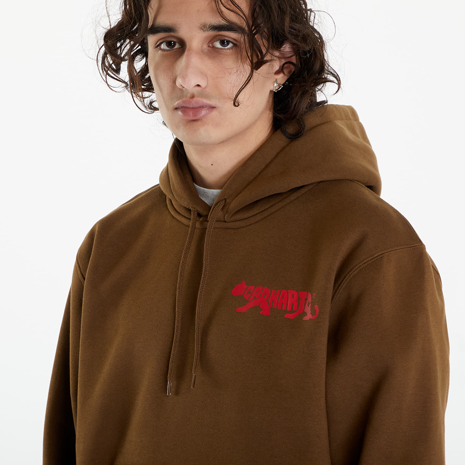 Hanorace Carhartt WIP Rocky Script Hoodie UNISEX Lumber