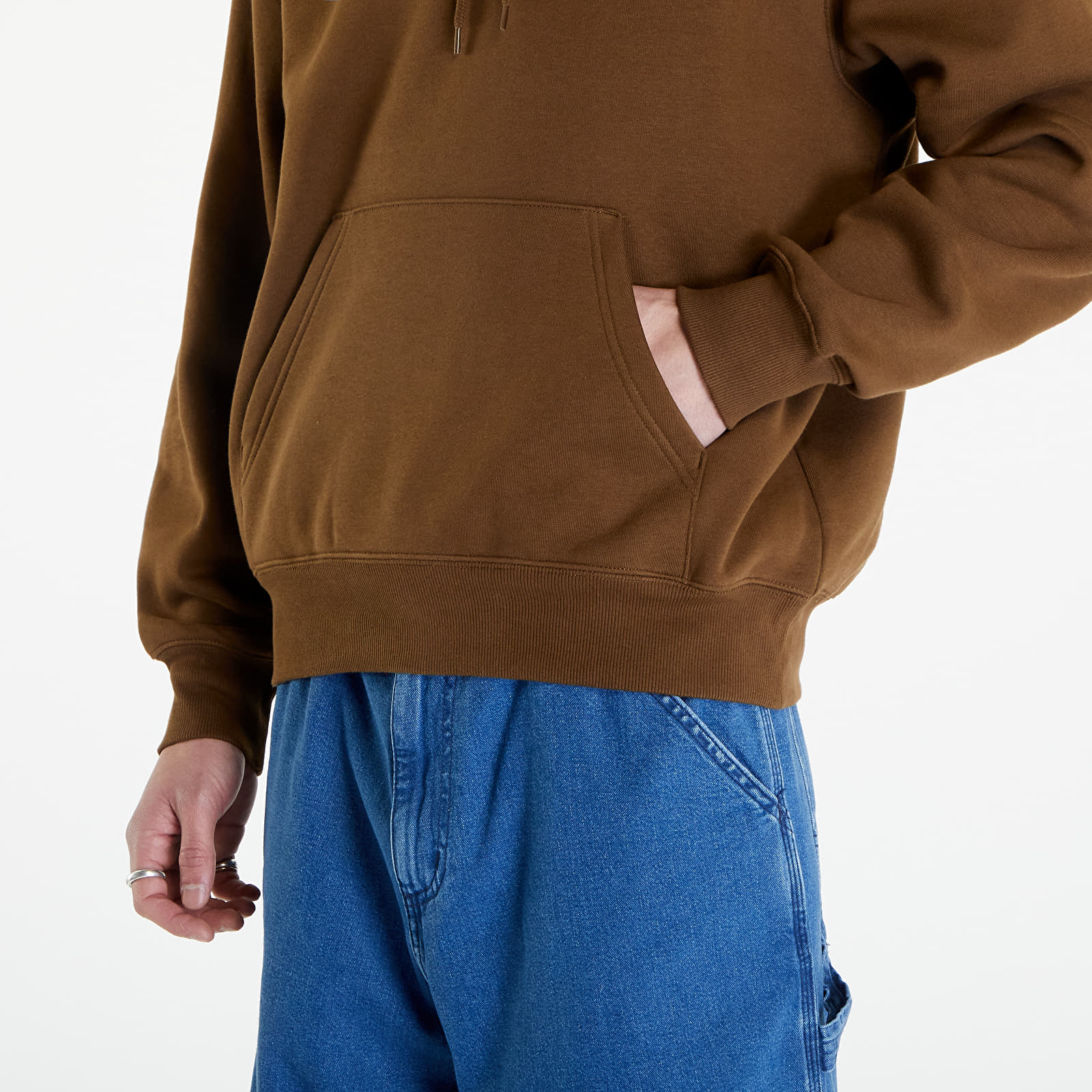 Hanorace Carhartt WIP Rocky Script Hoodie UNISEX Lumber