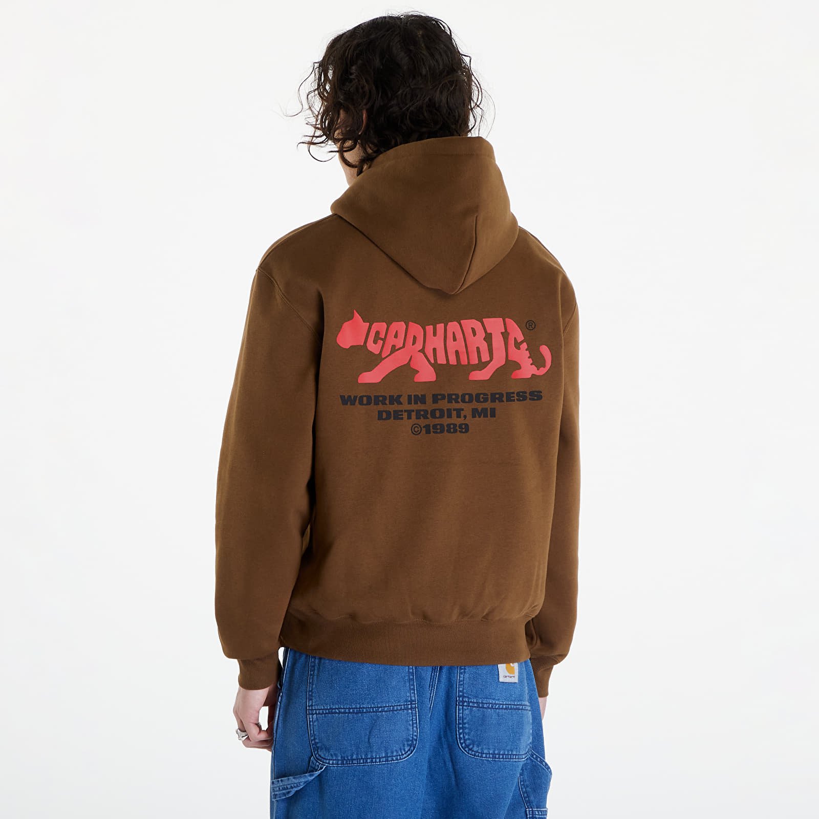 Hanorace Carhartt WIP Rocky Script Hoodie UNISEX Lumber