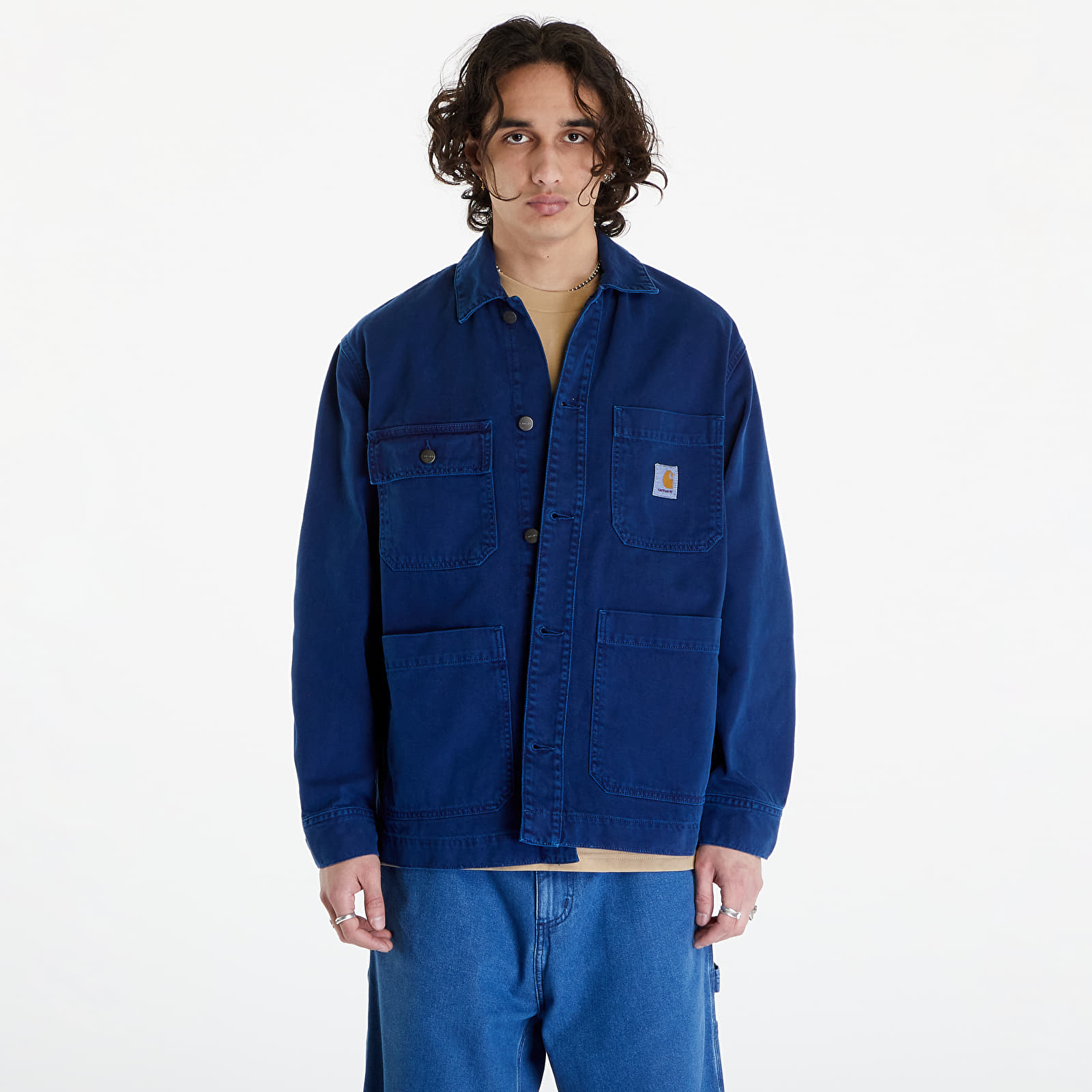 Kurtki i płaszcze Carhartt WIP Garrison Coat UNISEX Elder Stone Dyed