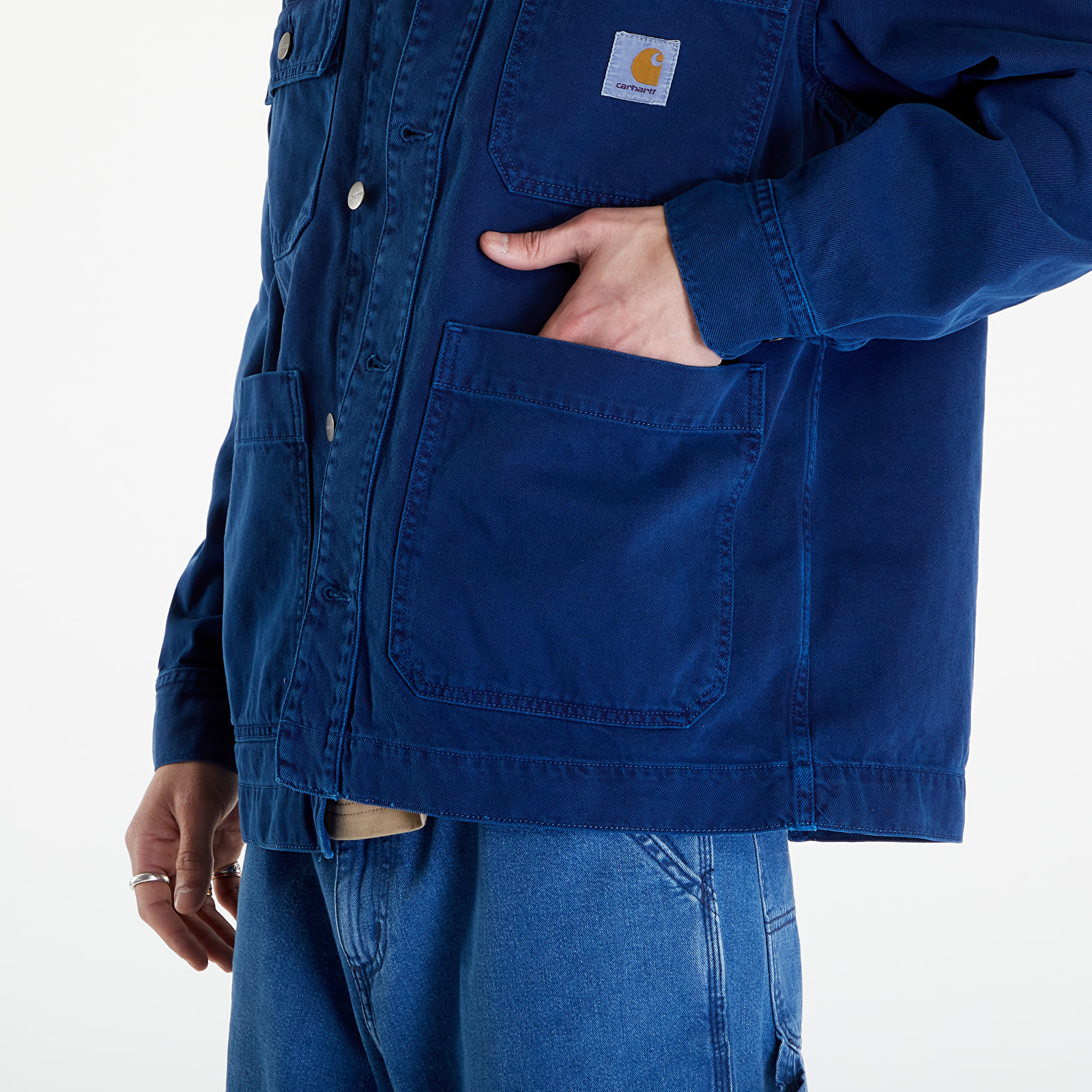 Kurtki i płaszcze Carhartt WIP Garrison Coat UNISEX Elder Stone Dyed