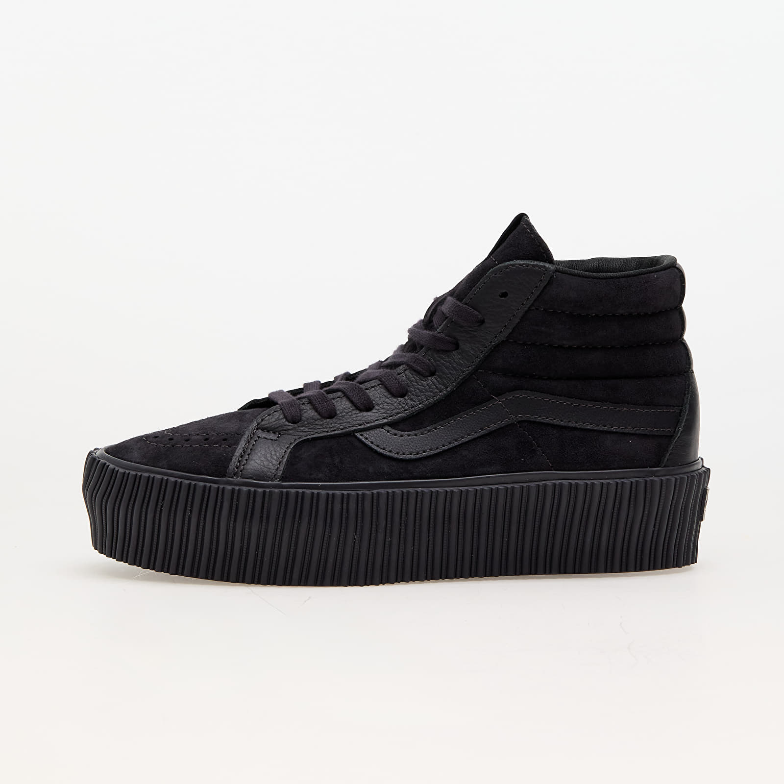 Pánské tenisky a boty Vans Sk8-Hi Reissue 38 Platform LX Suede/Leather Onyx