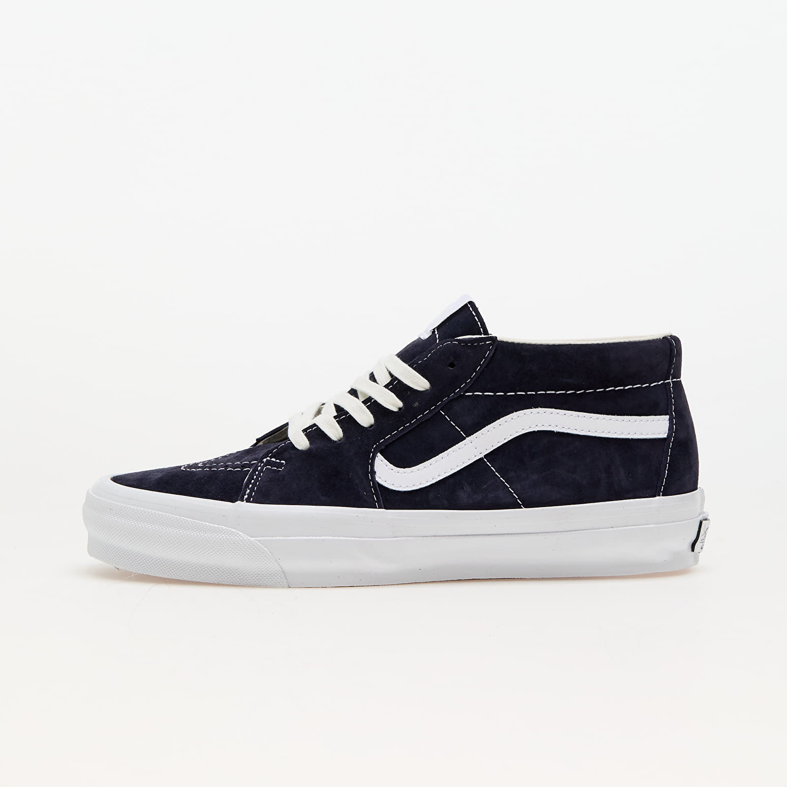 Herren Sneaker und Schuhe Vans Sk8-Mid Reissue 83 LX Pig Suede Baritone Blue