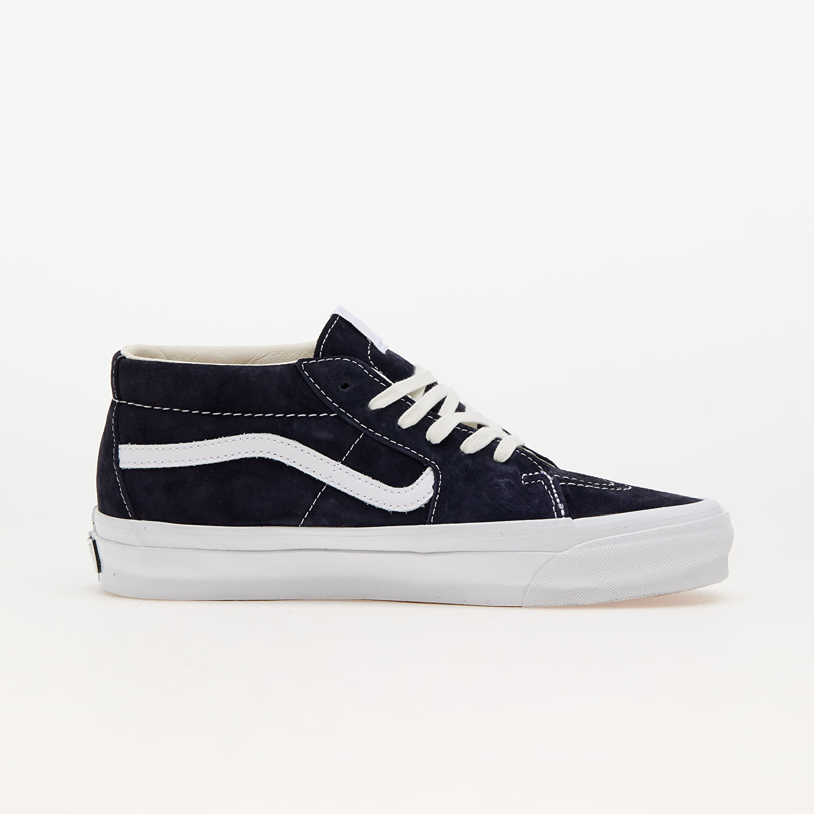 Herren Sneaker und Schuhe Vans Sk8-Mid Reissue 83 LX Pig Suede Baritone Blue