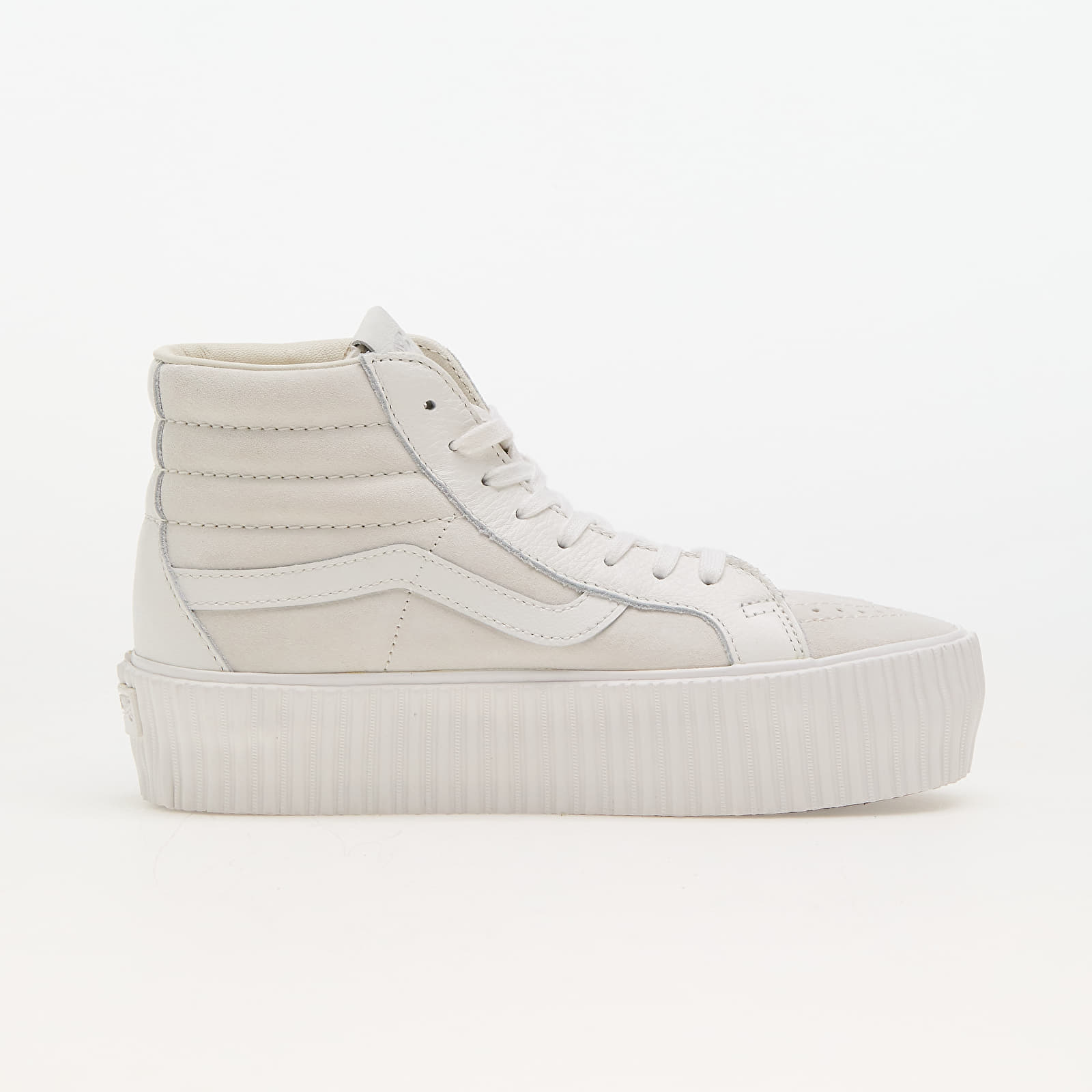 Herren Sneaker und Schuhe Vans Sk8-Hi Reissue 38 Platform LX Suede/Leather Ivory
