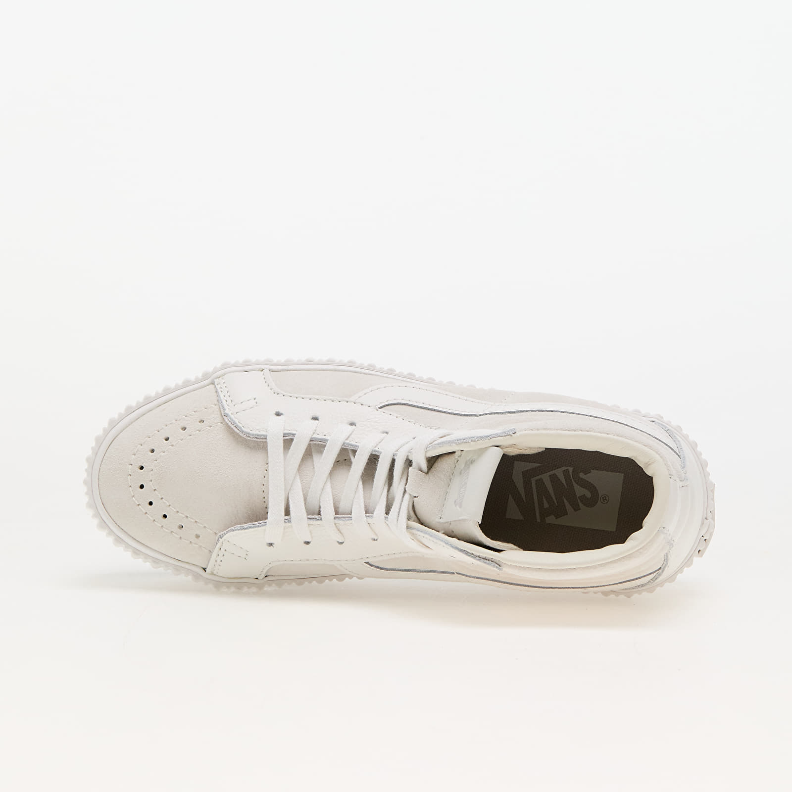 Herren Sneaker und Schuhe Vans Sk8-Hi Reissue 38 Platform LX Suede/Leather Ivory