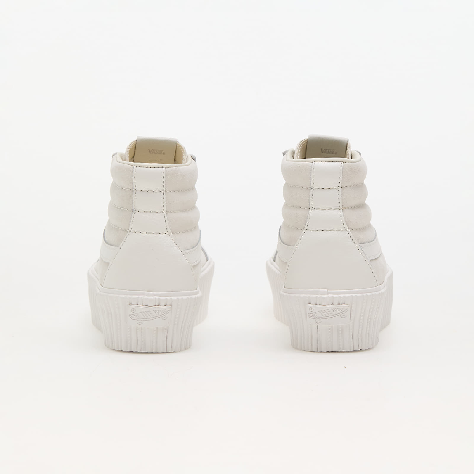 Herren Sneaker und Schuhe Vans Sk8-Hi Reissue 38 Platform LX Suede/Leather Ivory