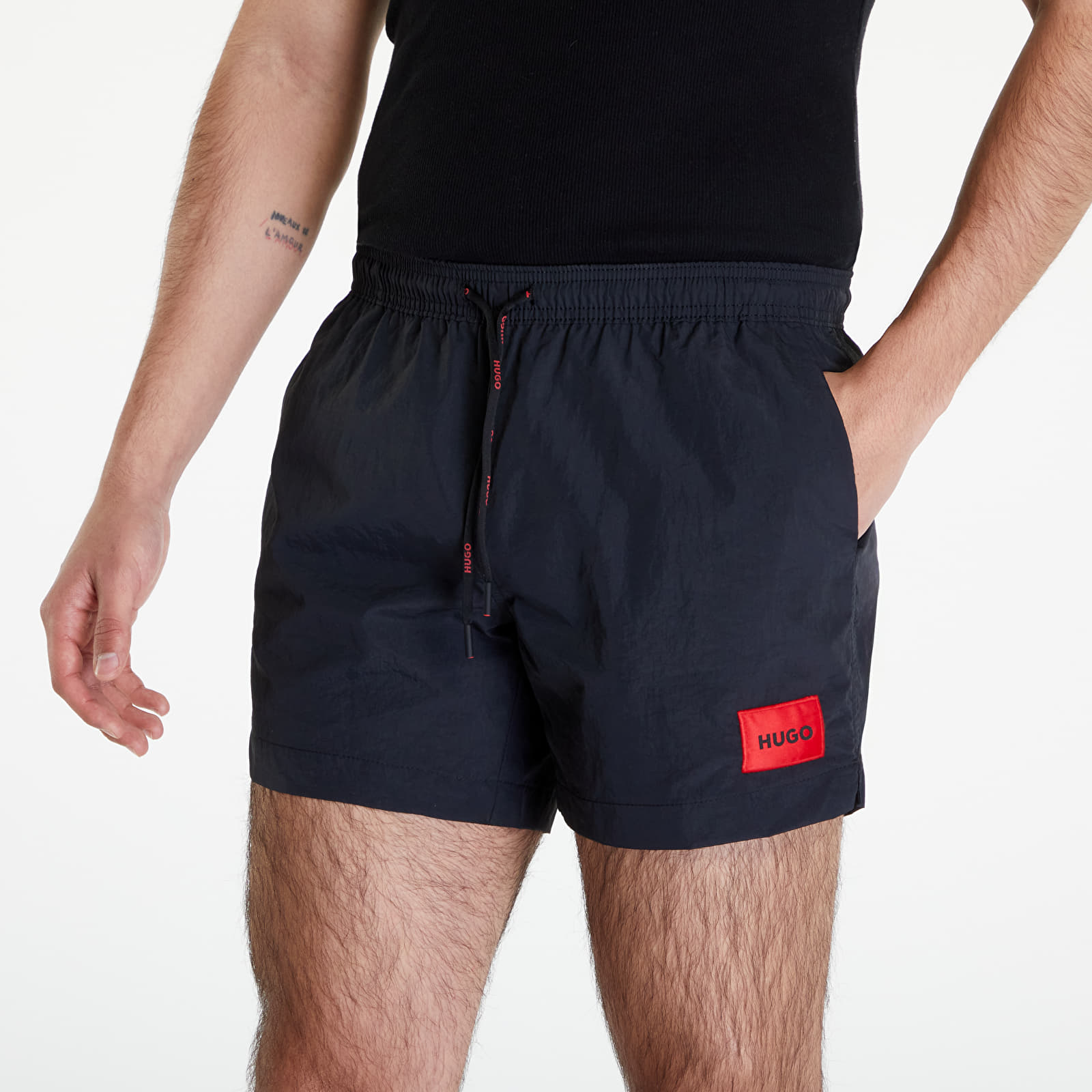 Costum de baie Hugo Boss Dominica Swim Shorts Black