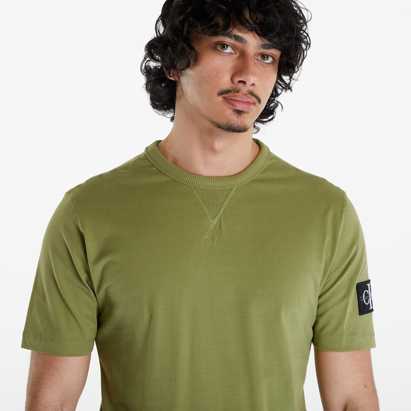 T-shirts Calvin Klein Jeans Cotton Badge T-Shirt Dark Juniper