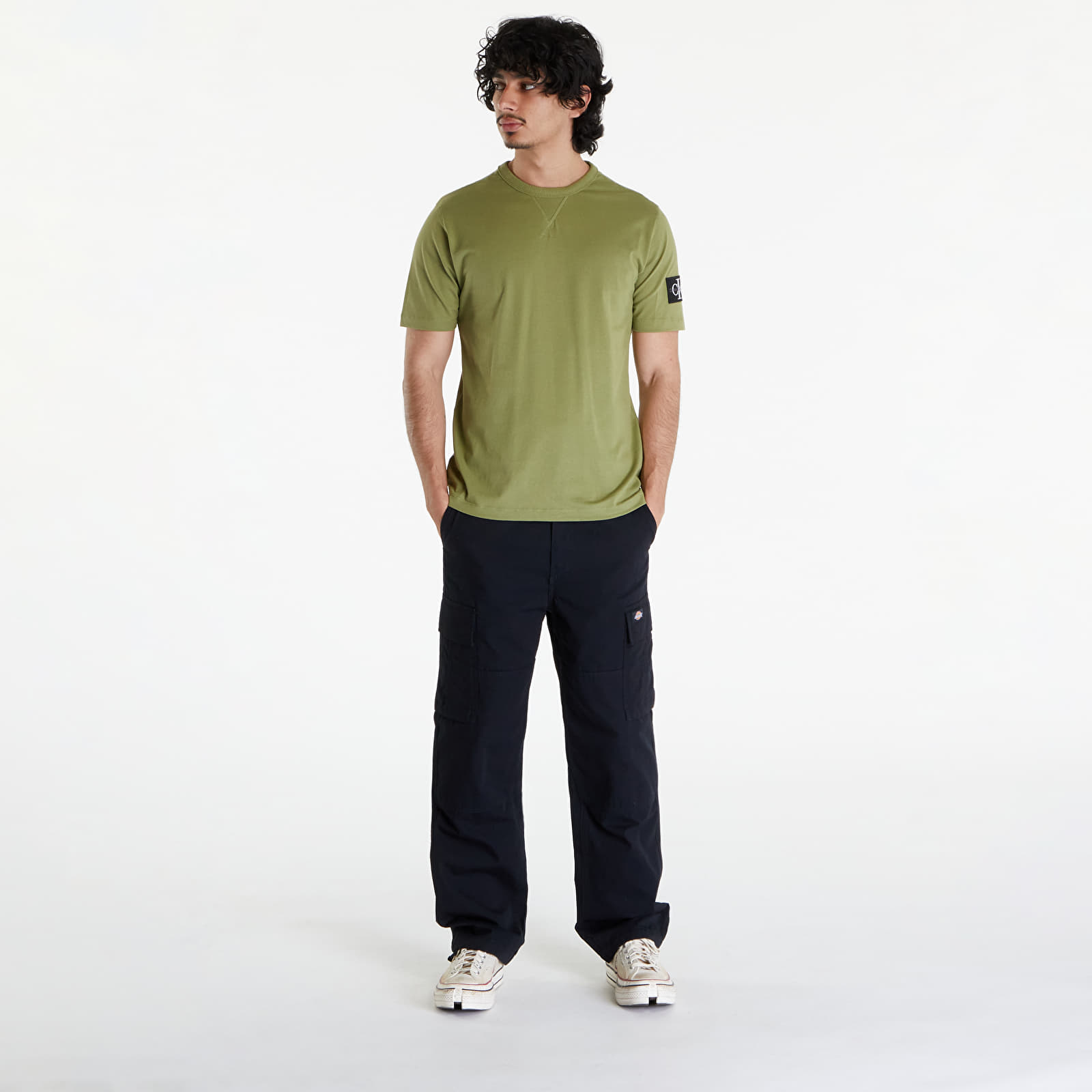 T-shirts Calvin Klein Jeans Cotton Badge T-Shirt Dark Juniper