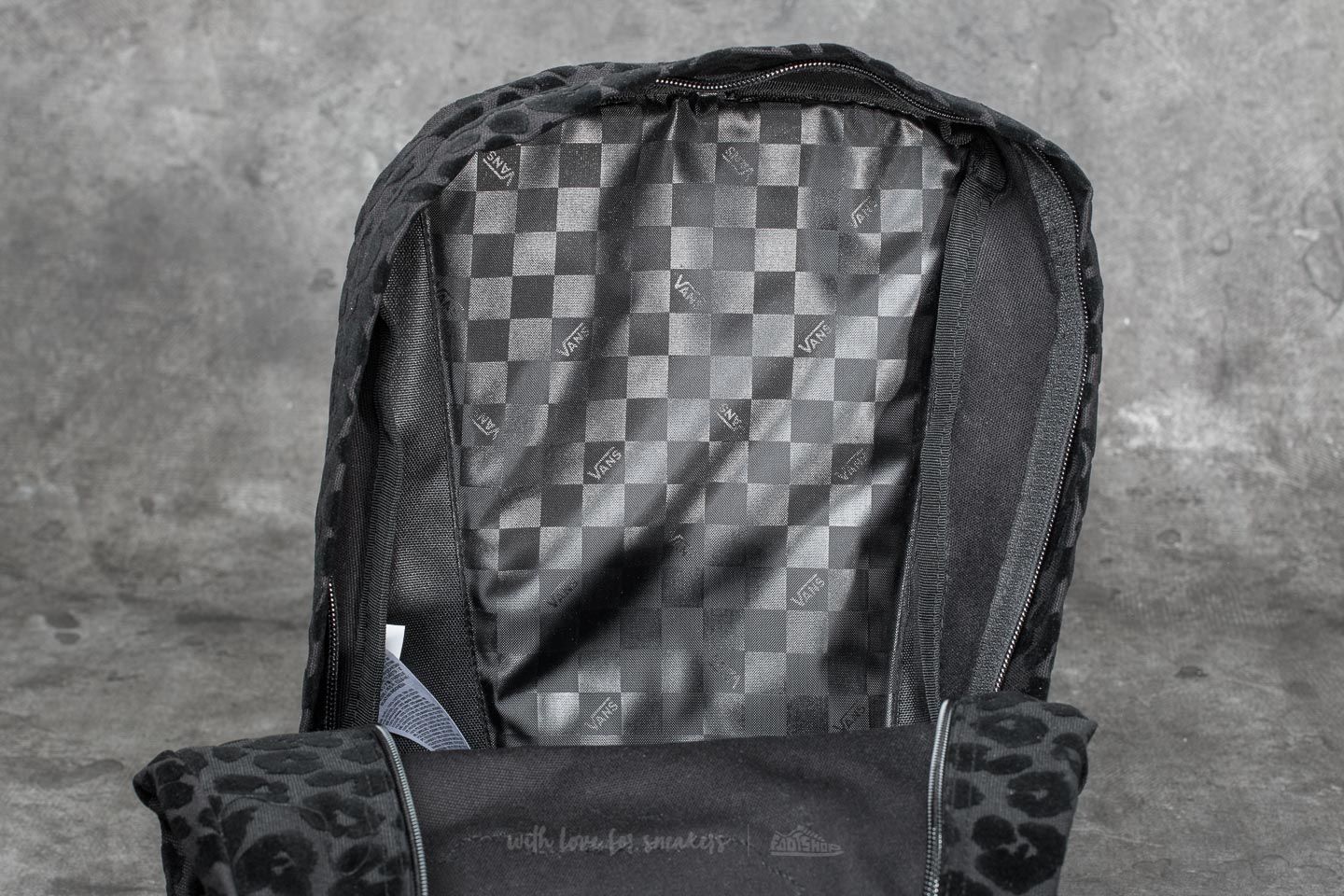 Backpacks Vans Realm Backpack Black Leopard Footshop