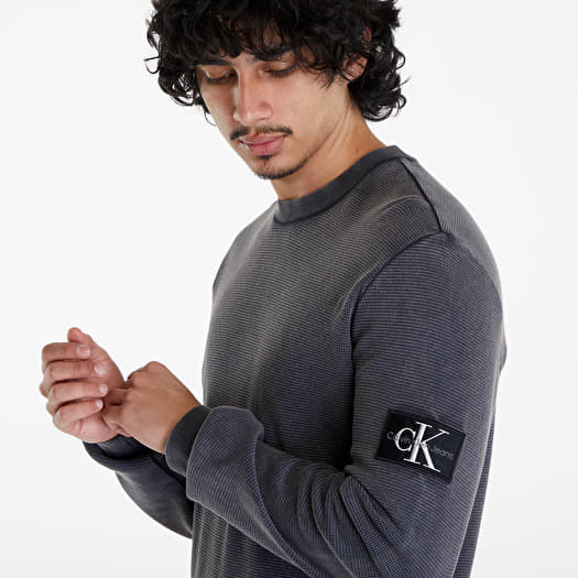 Hoodies and sweatshirts Calvin Klein Jeans Badge Waffle Sweatshirt