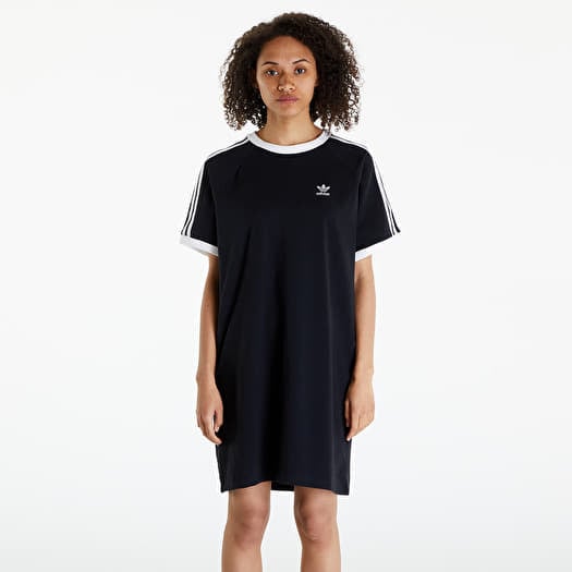 Adidas 3 Stripes Raglan Dress Black Xs