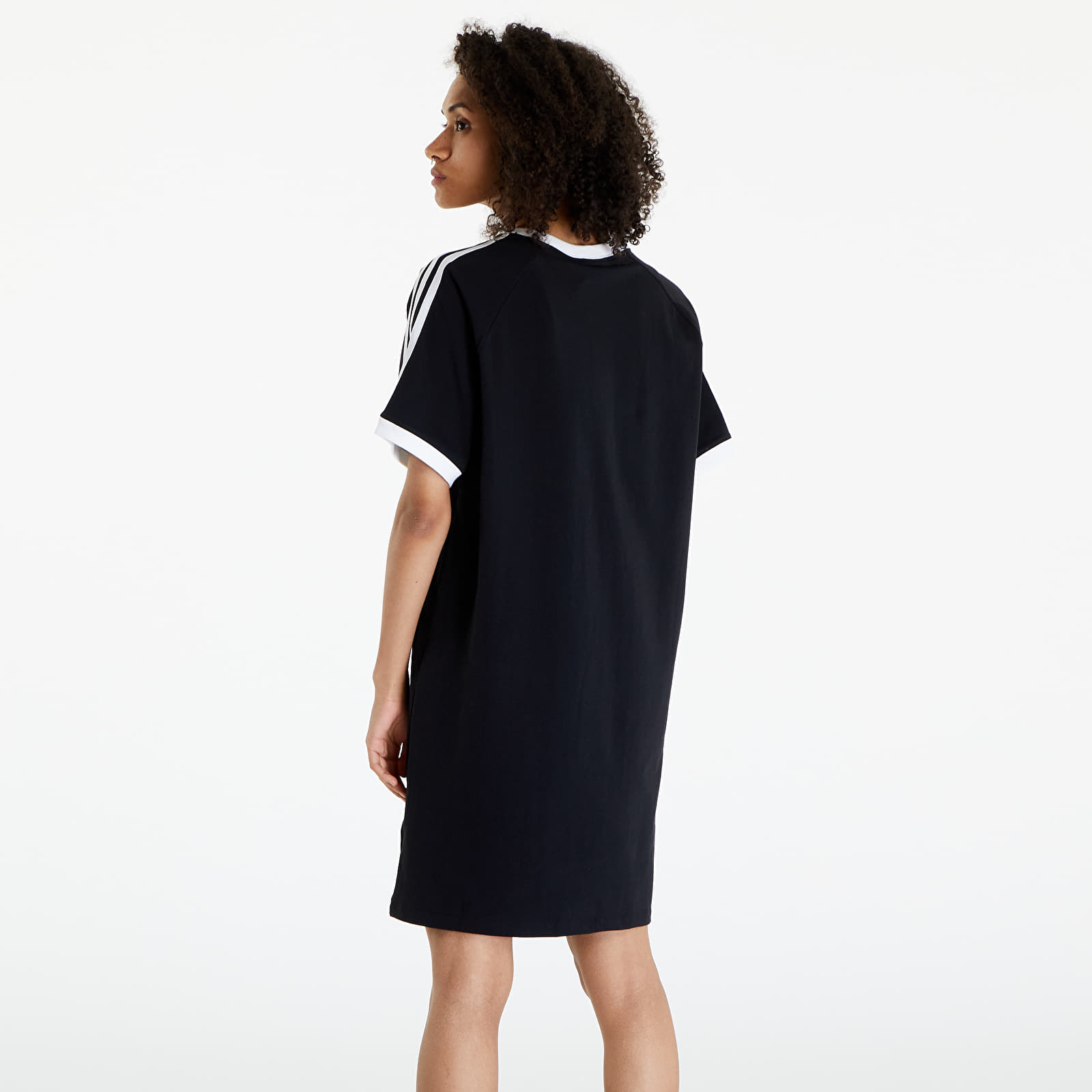 Dress adidas 3 Stripes Raglan Dress Black