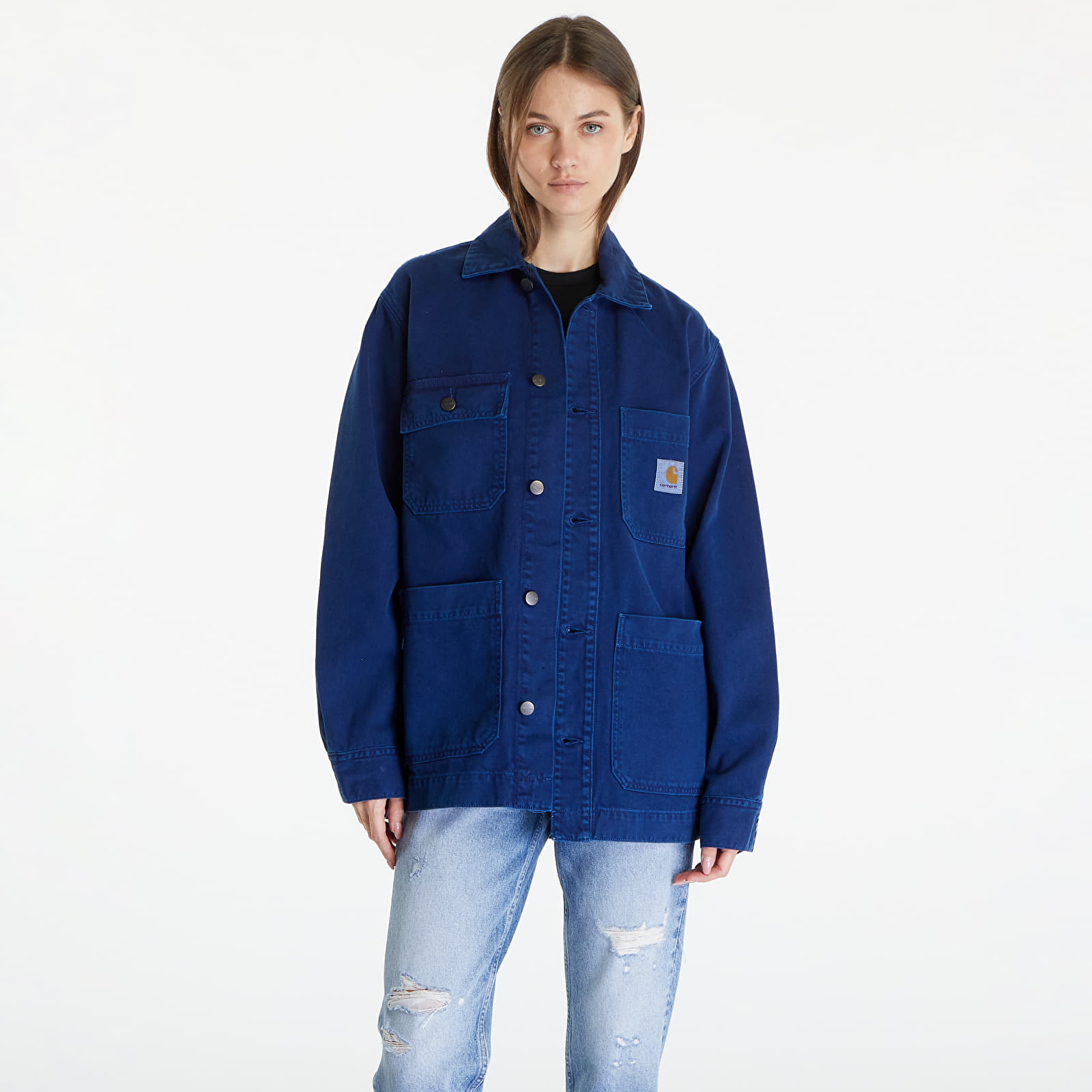 Kurtki i płaszcze Carhartt WIP Garrison Coat UNISEX Elder Stone Dyed