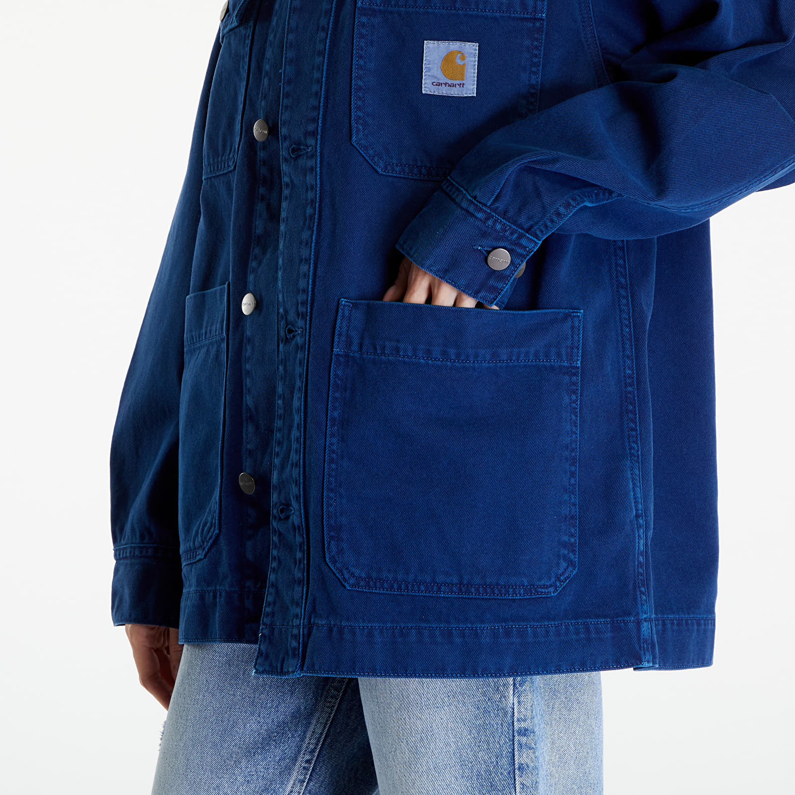 Kurtki i płaszcze Carhartt WIP Garrison Coat UNISEX Elder Stone Dyed