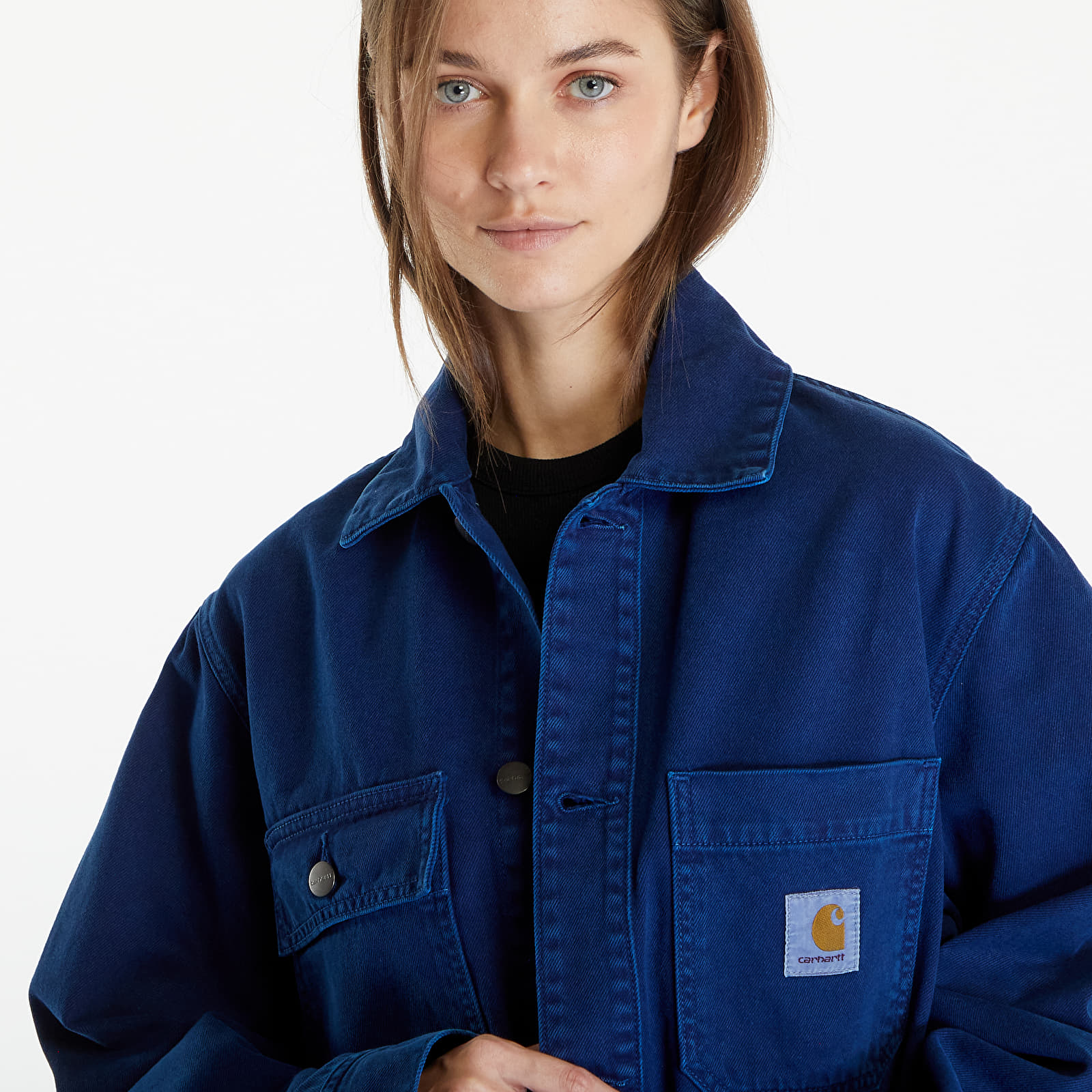 Kurtki i płaszcze Carhartt WIP Garrison Coat UNISEX Elder Stone Dyed