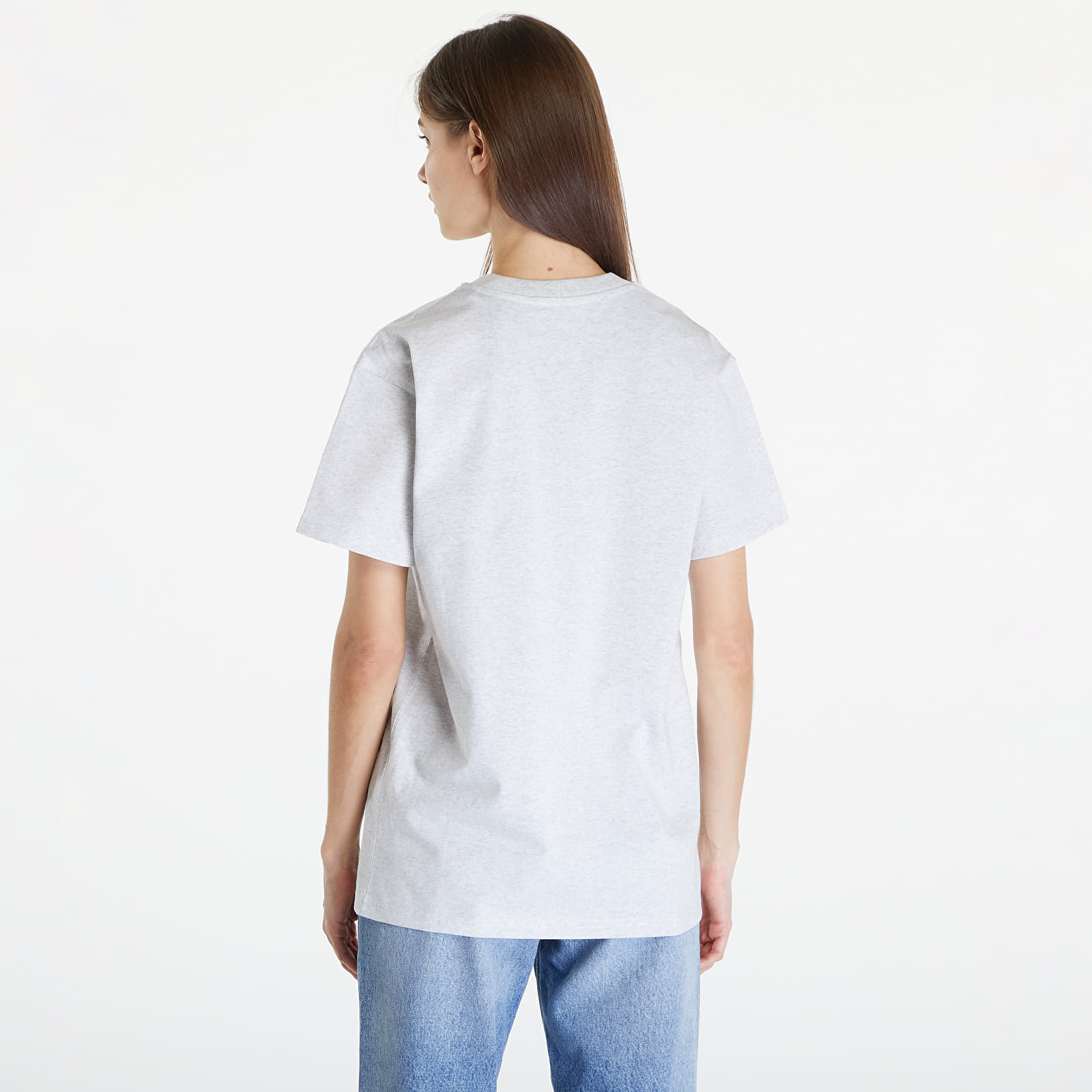 T-shirts  Carhartt WIP S/S American Script T-Shirt UNISEX Ash Heather