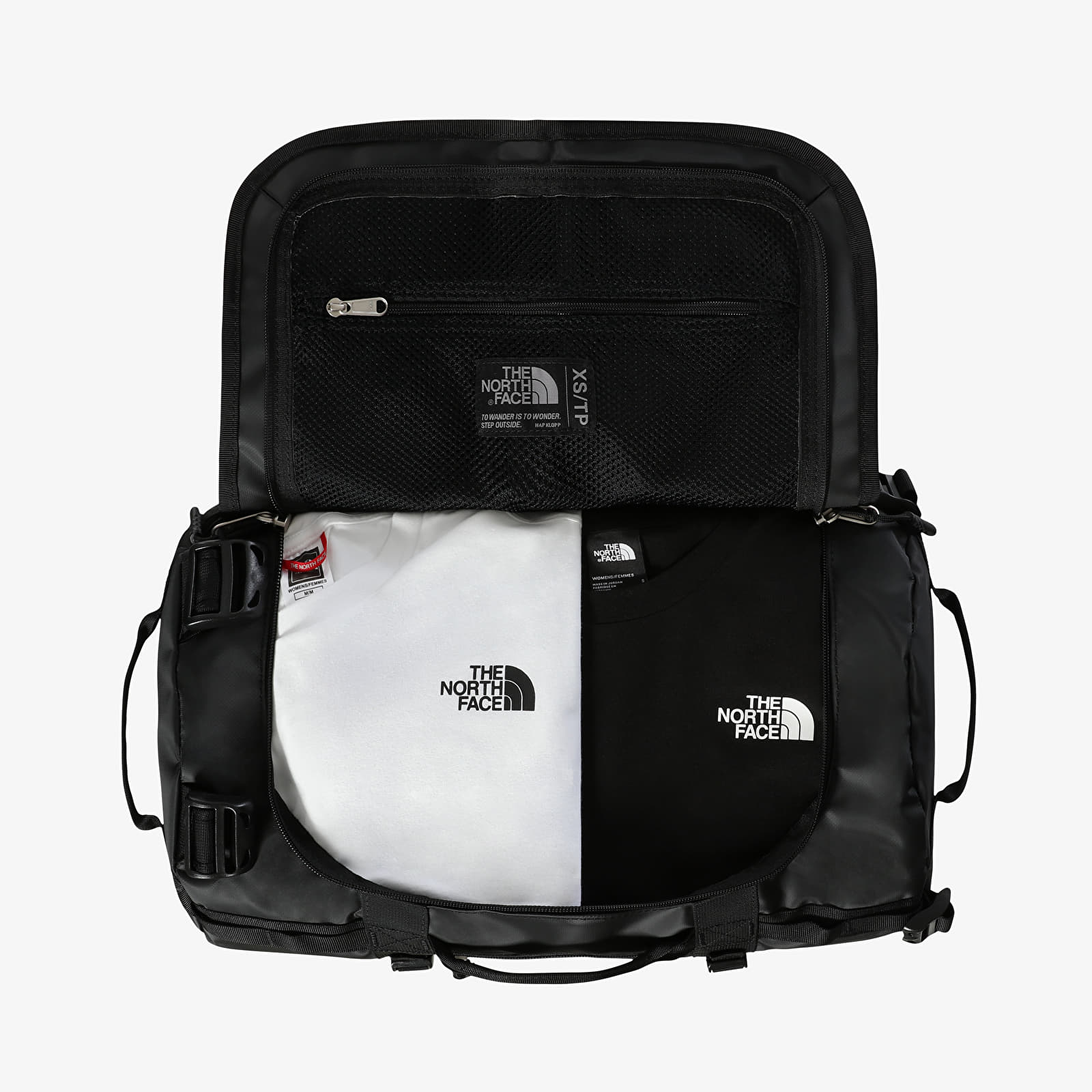 Torby przez ramię The North Face Base Camp Duffel - Xs Tnf Black/Tnf White